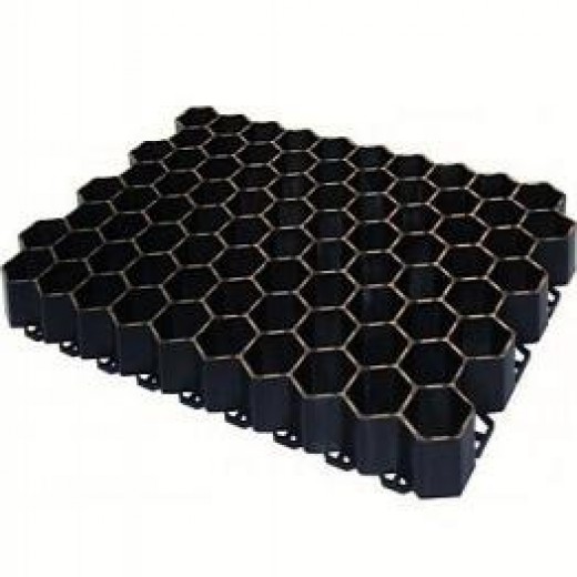 Решетка газонная Gidrolica Eco Standart РГ-70.40.3,2 - пластиковая черная в Южно-Сахалинск